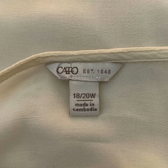 Cato women's 18/20 ombre Blouse - Picture 7 of 7